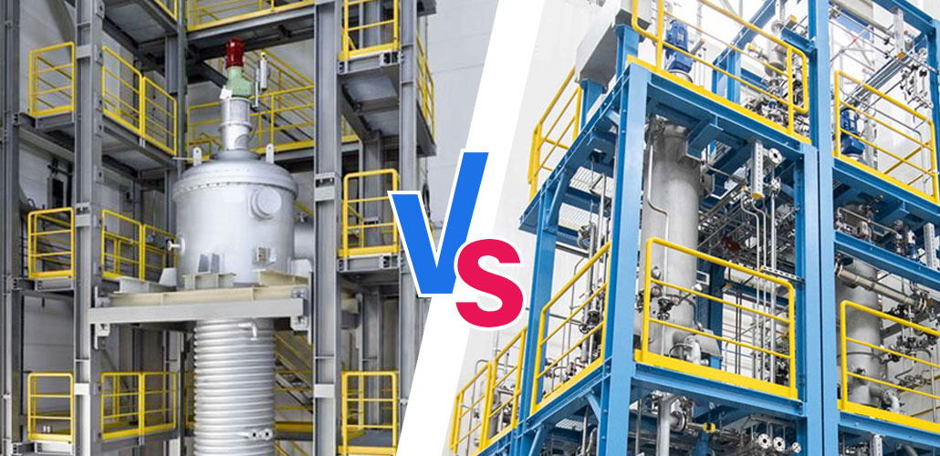 薄膜蒸发和短程/分子蒸馏最低操作压力对比分析