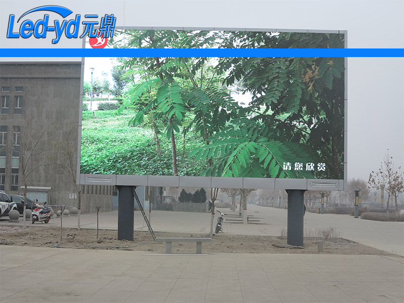 P3.91 萍乡室内LED大屏幕15平米挂壁式安装_