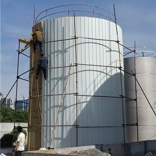 化工厭氧罐反應(yīng)釜保溫施工過(guò)程 上門(mén)安裝