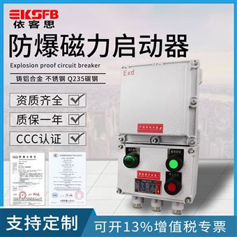 BXQ-100A380V防爆磁力启动器
