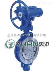 D343H上海生产的禹沪品牌双向金属硬密封蝶阀