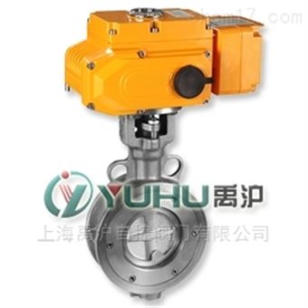 Q971不锈钢电动对夹球阀
