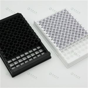 晶安96孔384孔黑色白色超低吸附微球培养板
