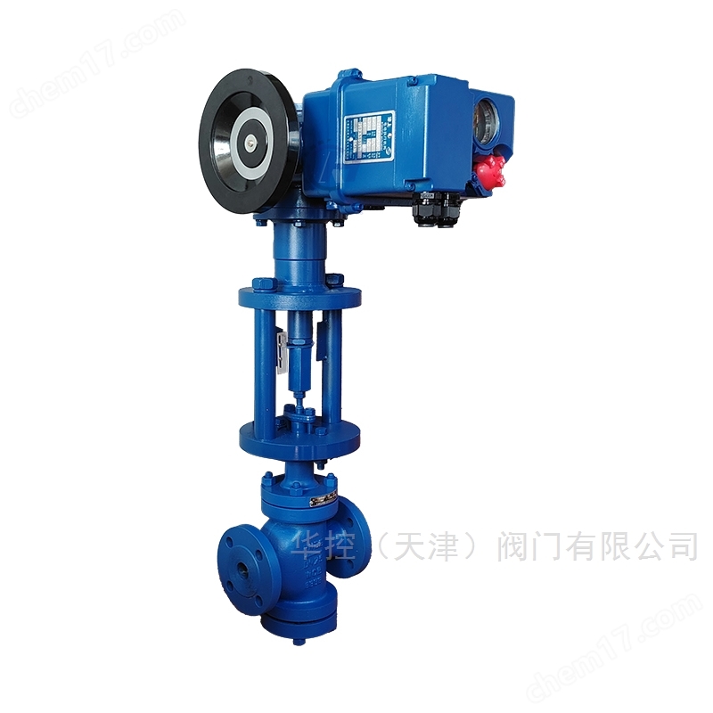 直行程執(zhí)行器裝置 DN25電動雙座調(diào)節(jié)閥