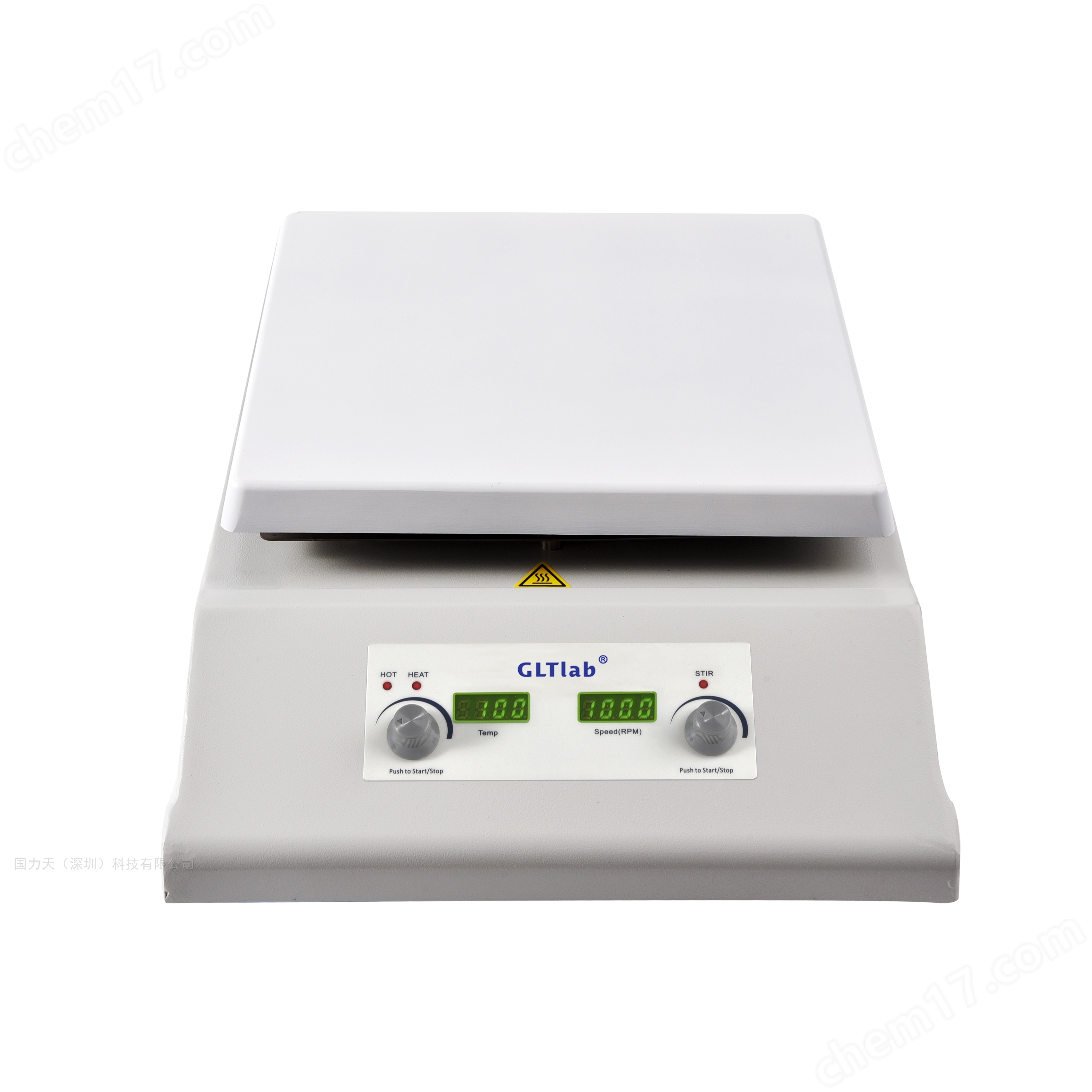 10寸陶瓷涂層鋁盤恒溫攪拌器