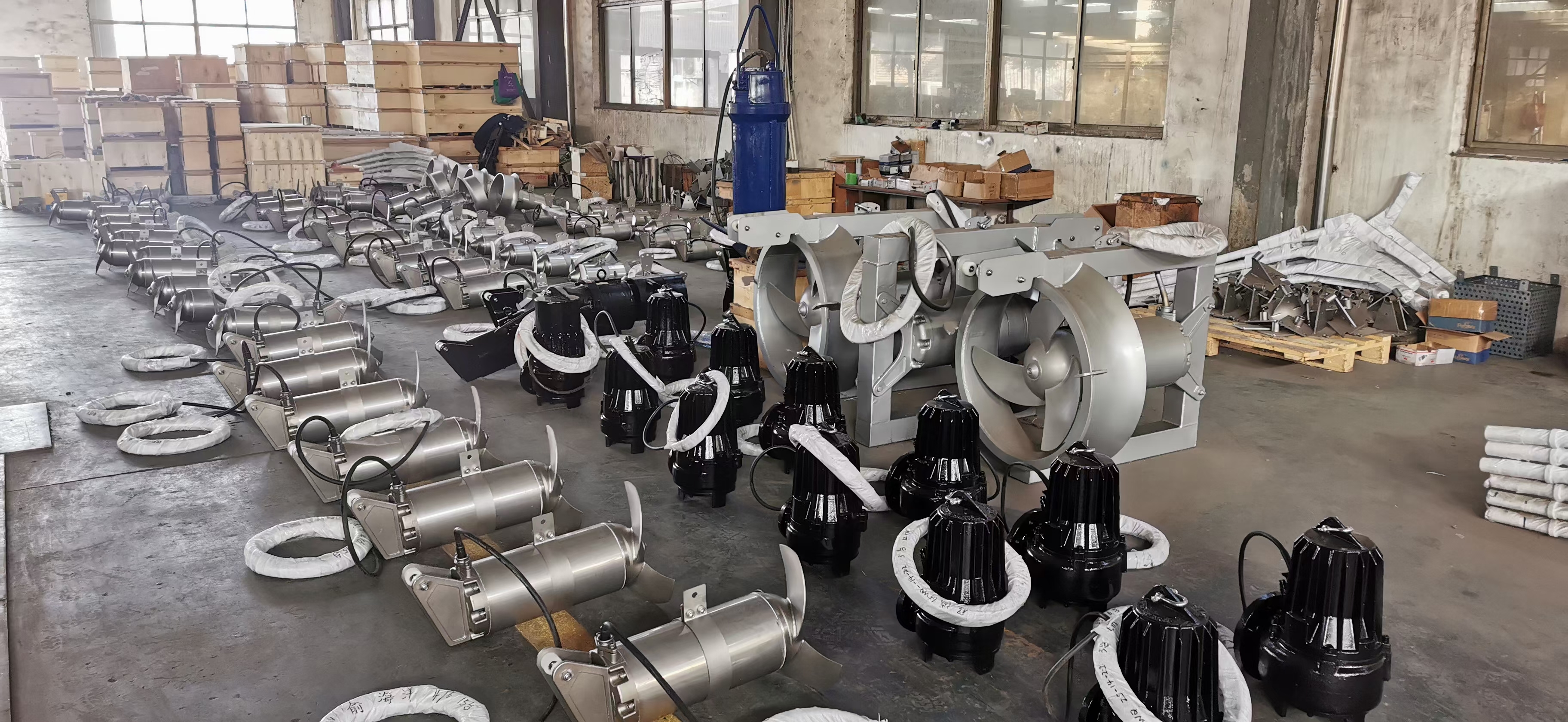 QXB7.5-100深水自吸式曝气机使用说明