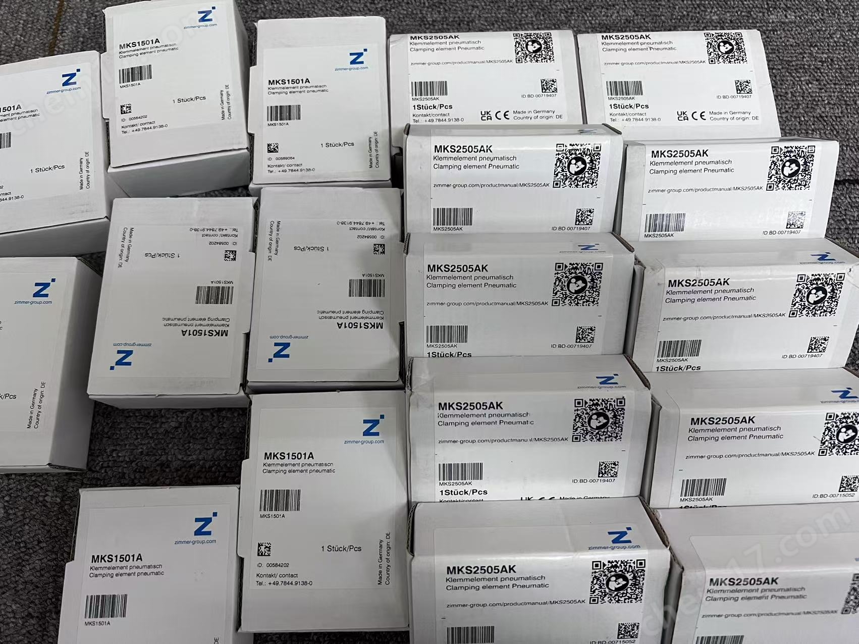 MKS2501A-LP夾緊裝置導軌鉗制器ZIMMER極馬