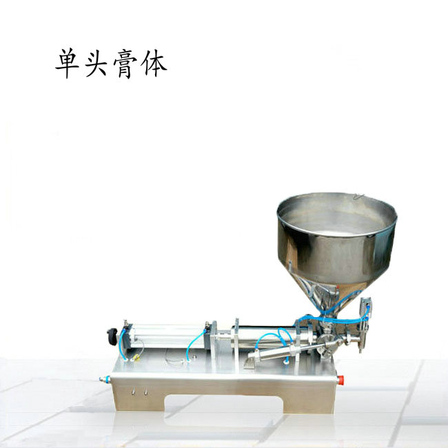 膏體辣醬果醬單頭不銹鋼定量灌裝機(jī)參數(shù)