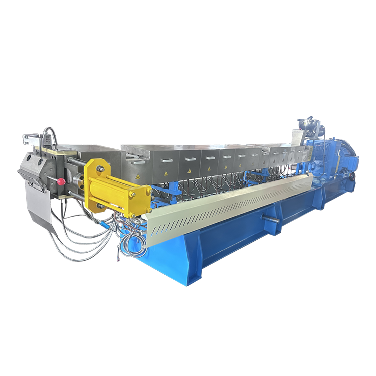 雙螺桿改性pbt顆粒造粒機(jī) 阻燃玻纖增強(qiáng)PBT顆粒造粒擠出機(jī)技術(shù)參數(shù)