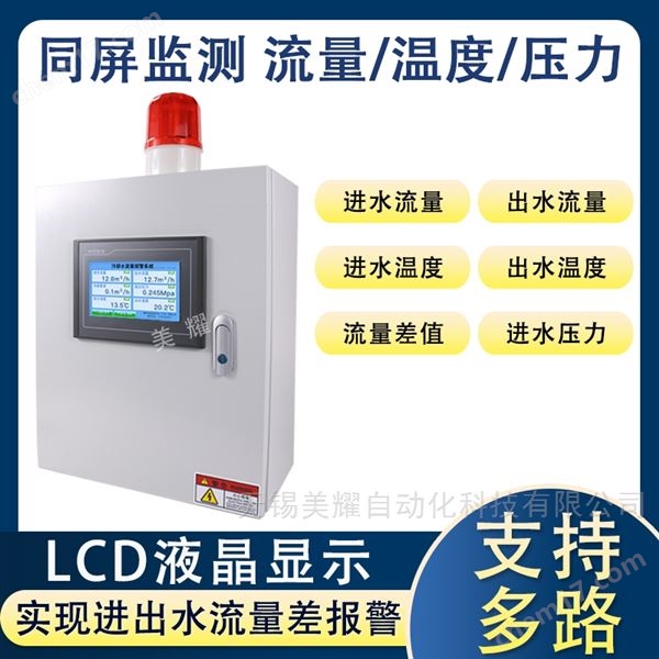 中頻工頻爐熔爐進(jìn)出水流量差溫度差報(bào)警裝置