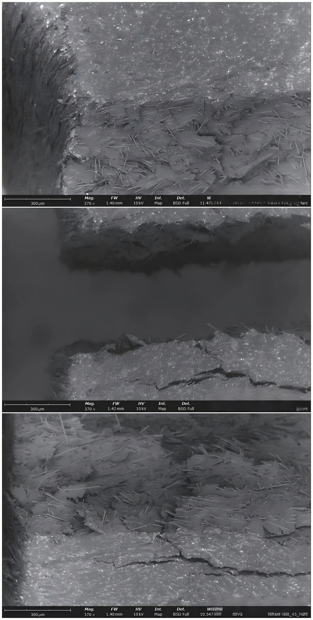 斷口表面掃描電鏡圖像