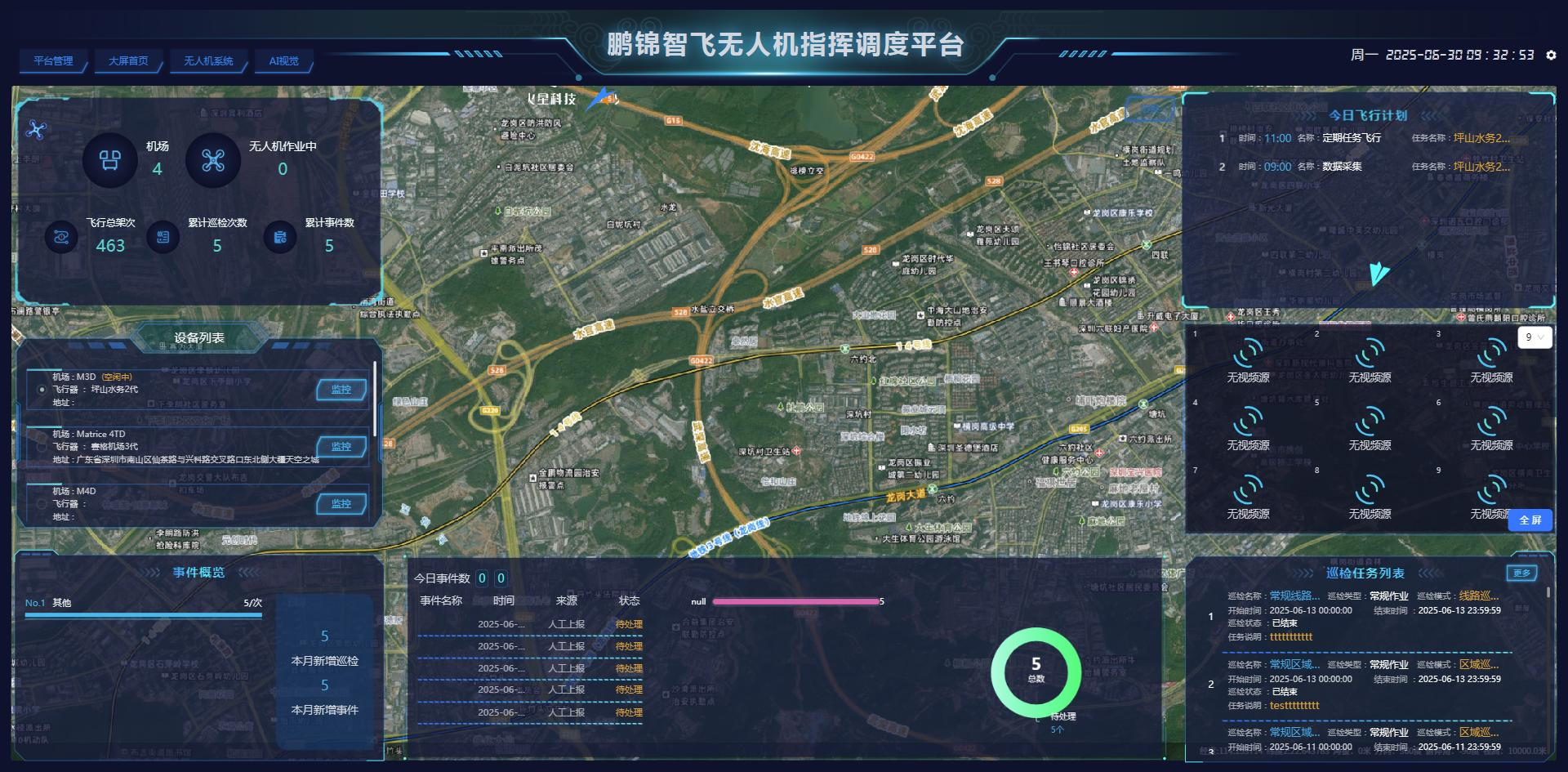鹏锦智飞重磅发布新一代无人机智能管理平台,开启低空数字化运营新纪元