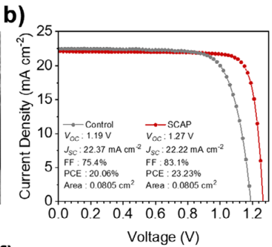 SCAP自洽性鈍化達32.33% PCE，消除鈍化串擾