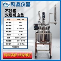 100升不銹鋼雙層反應(yīng)釜