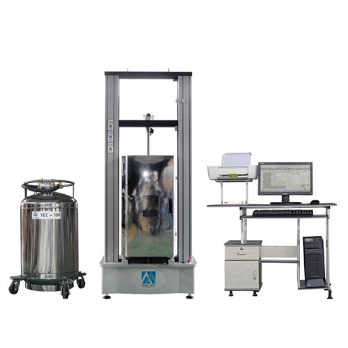 合金钢抗拉强度试验机可配高低温环境试验箱