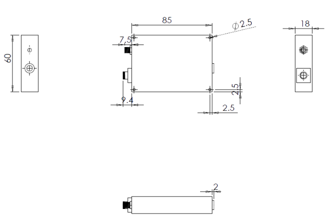1~1000MH射频光纤传输模块